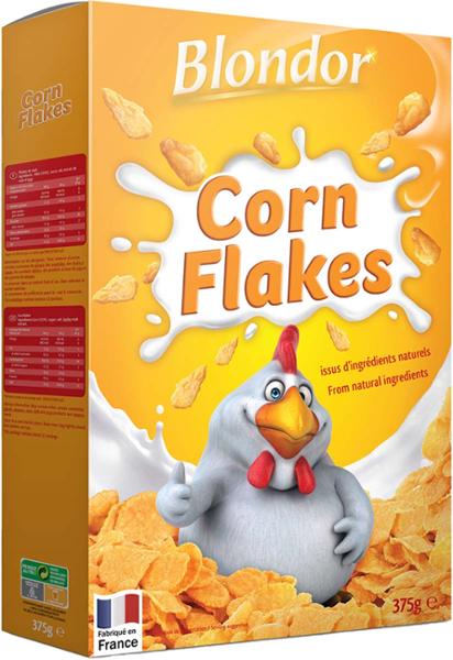 CÉRÉALES CORN FLAKES 375G