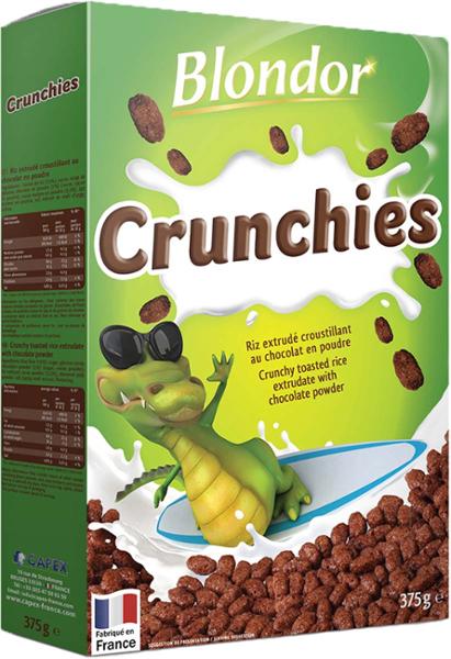 BLONDOR CÉRÉALES CRUNCHIES 375G