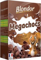 BLONDOR CÉRÉALES MEGACHOCS 375G