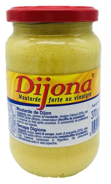 MOUTARDE FORTE AU VINAIGRE 370G DIJONA