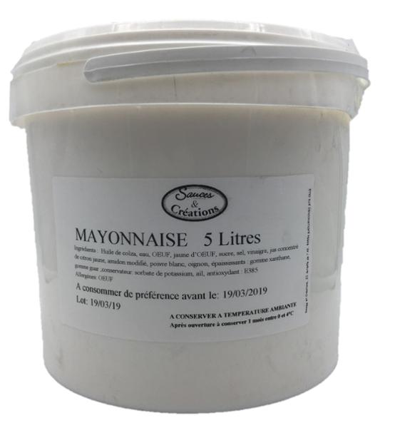 MAYONNAISE AMÉRICAINE 5L
