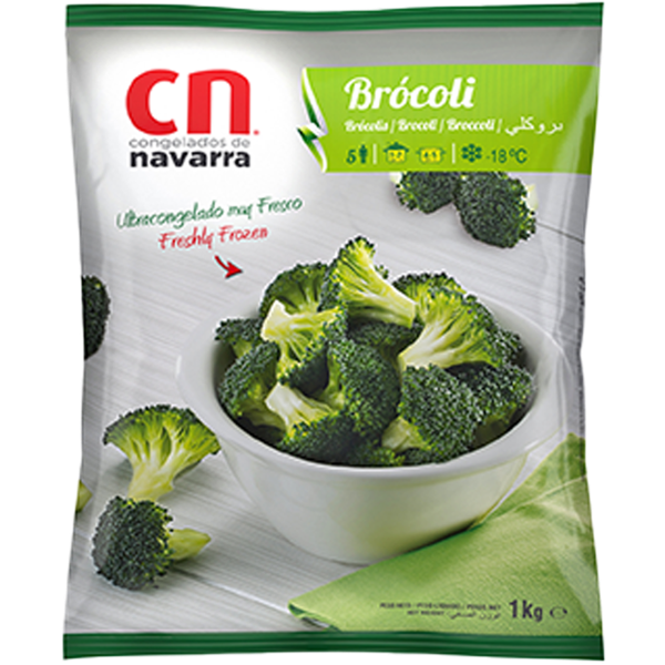 BROCOLIS 30/50 1KG CONGELADOS DE NAVARRA