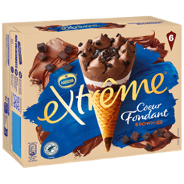NESTLÉ CÔNES EXTRÊME BROWNIES 690ML
