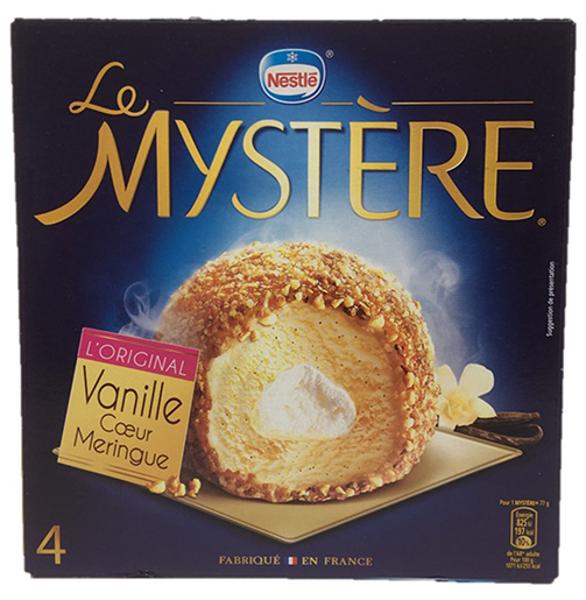 EXTREM MYSTERE VANILLE/MERINGUE BTE 4 x 145ML