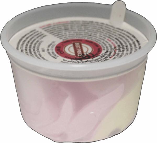 POTS DE GLACE VANILLE/FRAISE 80ML x 36