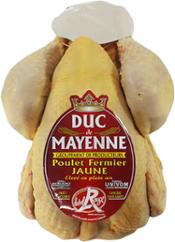 POULET FERMIER JAUNE 1,4KG LABEL ROUGE