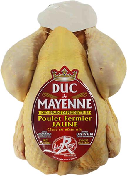 POULET FERMIER JAUNE 1,4KG LABEL ROUGE