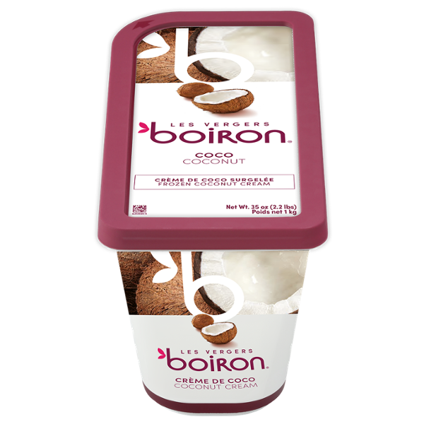 PURÉE DE NOIX DE COCO NON SUCRÉ 1KG BOIRON