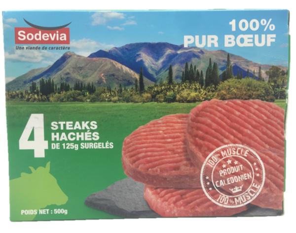 STEAK HACHÉ DE BOEUF 500G SODEVIA STEAK HACHÉ DE BOEUF 500G SODEVIA
