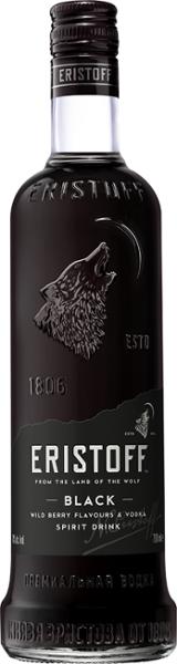 VODKA ERISTOFF BLACK 70CL