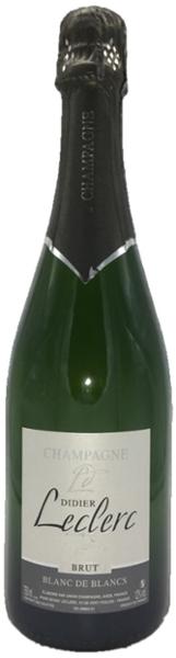 CHAMPAGNE DIDIER LECLERC BLANC DE BLANCS 75CL