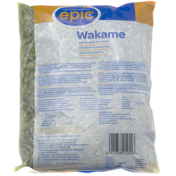 SALADE ALGUE WAKAME 1KG