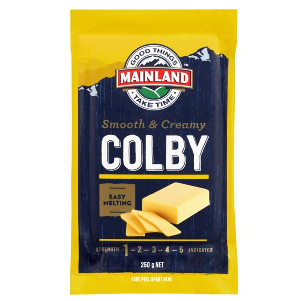 BLOC CHEESE COLBY 250G