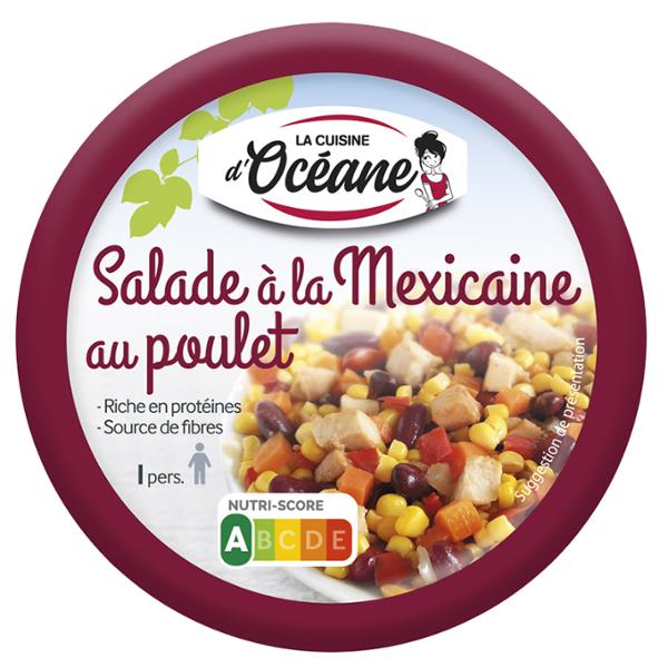 SALADE  MEXICAINE AU POULET 220G