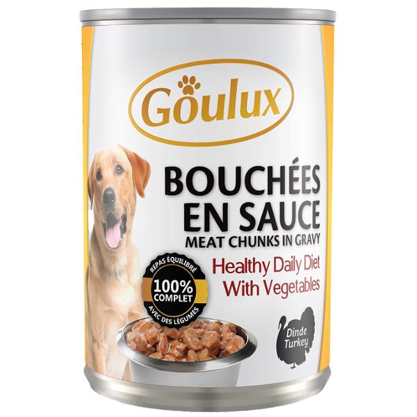 BOUCHEES POUR CHIEN A LA DINDE
