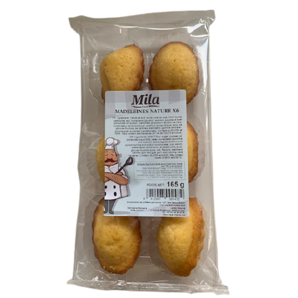 MADELEINES NATURE 165G x6