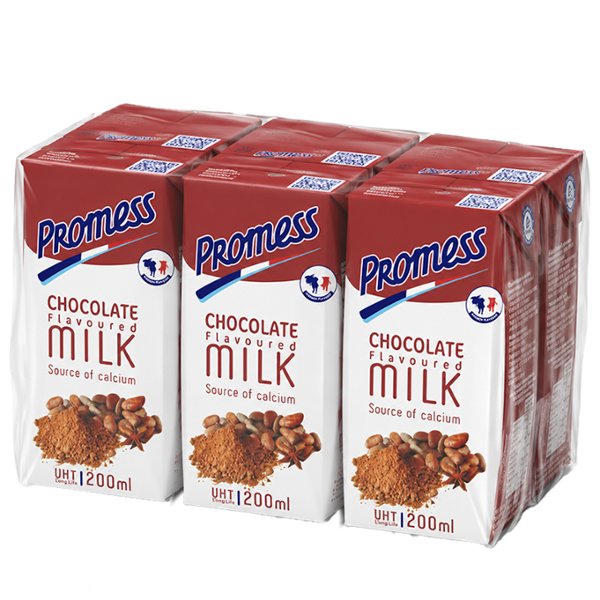 LAIT UHT AROMATISE CHOCOLAT 6X200ML