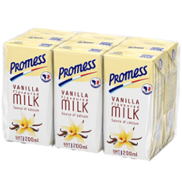 LAIT UHT AROMATISE VANILLE 6X200ML
