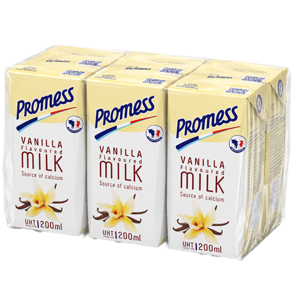 LAIT UHT AROMATISE VANILLE 6X200ML