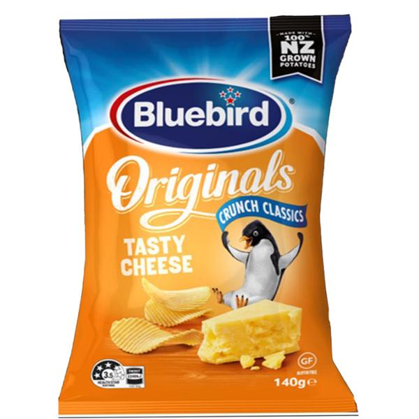 CHIPS TASTY CHEESE 140G