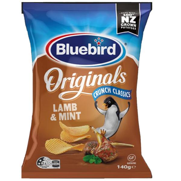 CHIPS AGNEAU MENTHE 140G