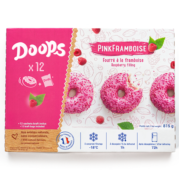 DONUT PINK FRAMBOISE 68G