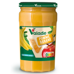 COMPOTE POMME BANANE  BOCAL 630G