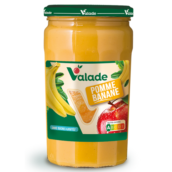 COMPOTE POMME BANANE  BOCAL 630G