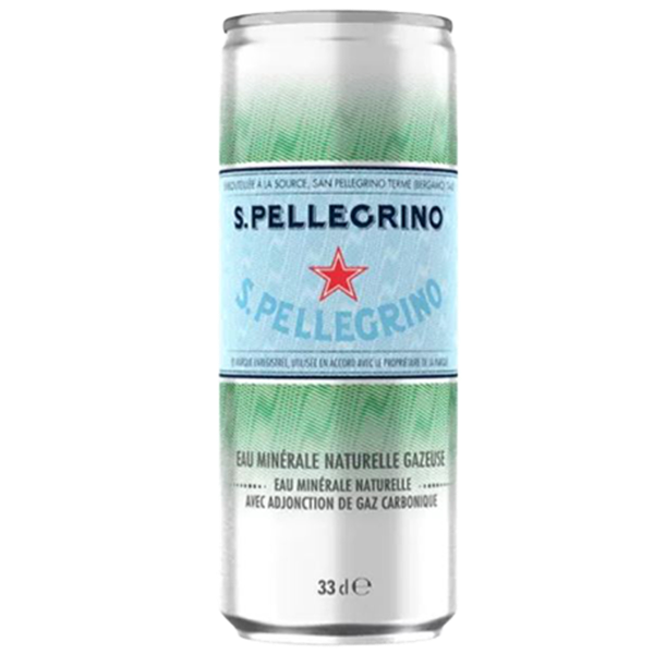 EAU GAZEUSE SAN PELLEGRINO CANNETTE