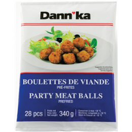 BOULETTE PORC PREFRIT DANN'KA 340G
