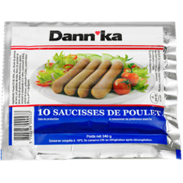 SAUCISSE POULET DANN'KA
