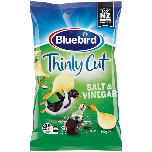 CHIPS VINAIGRE THINLY CUT 150G