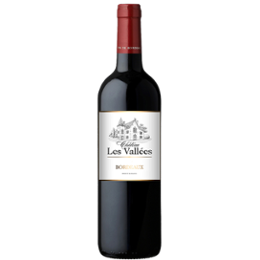 BDX CHÂTEAU LES VALLEES ROUGE 2024