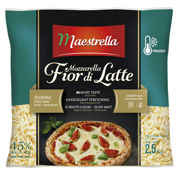 MOZZARELLA RAPEE FIOR DI LATTE 2,5KG