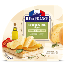 EMMENTAL HERBES/TOMATES TRANCHETTES