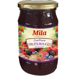 CONFITURE FRUITS ROUGES 370G
