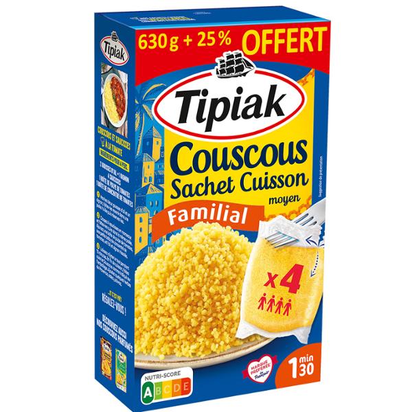 COUSCOUS FAMILIAL SACHET CUISSON