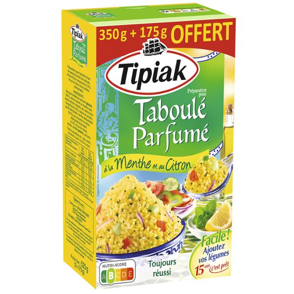PREPARATION TABOULET MENTHE CITRON