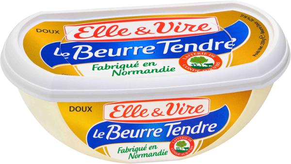 BEURRIER TENDRE DOUX 250G 82%