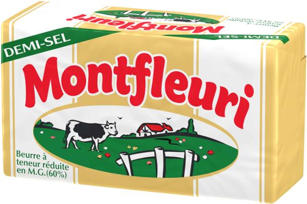 MONTFLEURI DEMI-SEL 250G 60%
