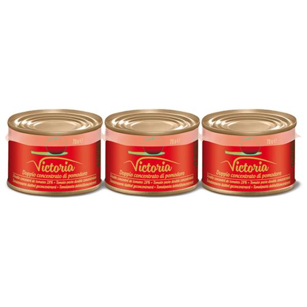 CONCENTRÉ DE TOMATES 3X70G VICTORIA