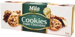 COOKIES TRIPLE CHOCOLAT 150G