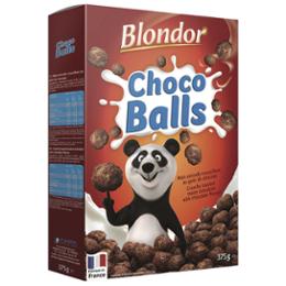 CEREALES CHOCO BALLS BOITE 375G