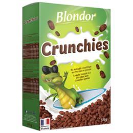 CEREALES RIZ SOUFFLES AU CHOCOLAT CRUNCHIES 375G