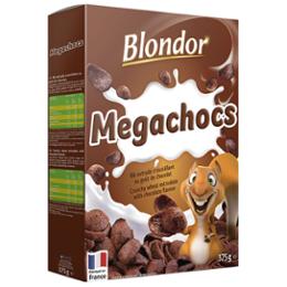CEREALES PETALES BLE CHOCOLAT MEGACHOCS BOITE 375G
