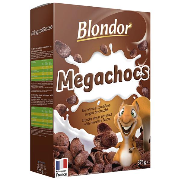 CEREALES PETALES BLE CHOCOLAT MEGACHOCS BOITE 375G