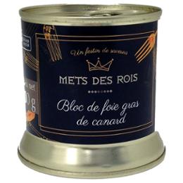 FOIE GRAS CANARD BLOC 150G BTE METAL