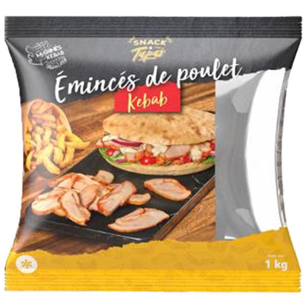 EMINCE POULET KEBAB SACHET 1KG CT5 HALAL
