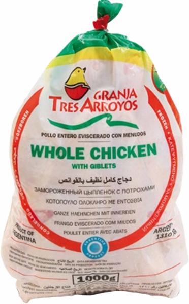 POULET ENTIER 1,1KG POULET ENTIER 1,1KG